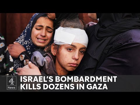 Israeli airstrikes kill nearly 100 people in Gaza