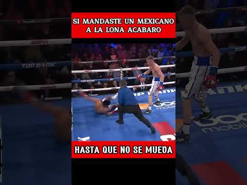 Nunca dejes levantar al mexicano de la lona 🔥🇲🇽 #mma #boxeomexico #mexicanos #boxeo #ufcmexico