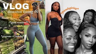 COZY Weekly VLOG | I Lost 15 Pounds, Come Grocery Shopping with me + Warm Friendsgiving