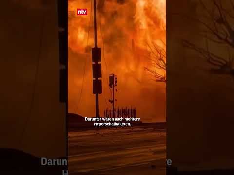 Massive Luftangriffe auf Ukraine, mehrere Tote | ntv #shorts