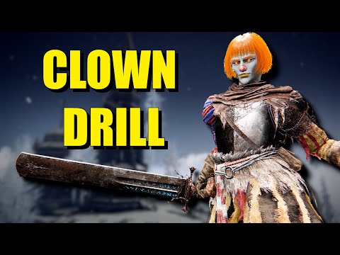 This Is what happens when you give a CLOWN THE DRILL | Elden Ring