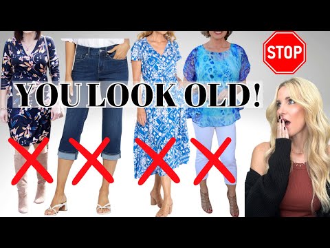 How Not to Look Old!  5 Fashion Mistakes Making You Look Old & What to do Instead. | Fashion Over 40