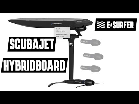 Scubajet Hybridboard   E Foil & E Surf   Performance Series