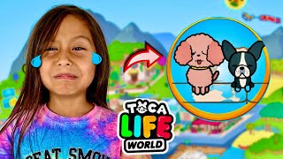 NOSSOS CACHORROS DESAPARECERAM No Toca World!