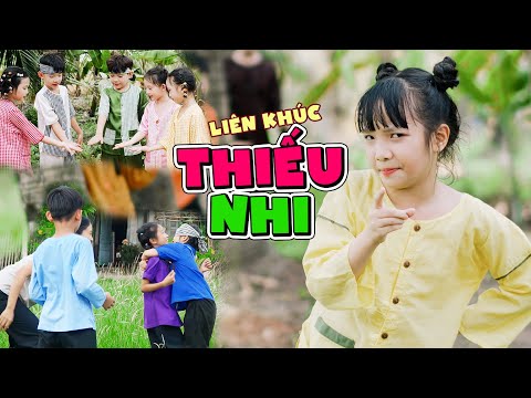 CU TÍ CU TÈO, BỊT MẮT BẮT DÊ, TRỐN TÌM - Liên khúc Ca Nhạc Thiếu Nhi Mầm Chồi Lá