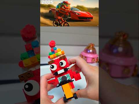 I made a Chicleteira Bicicleteira 🍬🚲asmr #brainrot