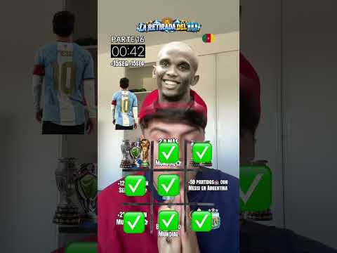 PARTE 16 / RETO <strong>DE</strong> LA RETIRADA <strong>DE</strong> MESSI <strong>CON</strong> ARGENTINA‼️🇦🇷