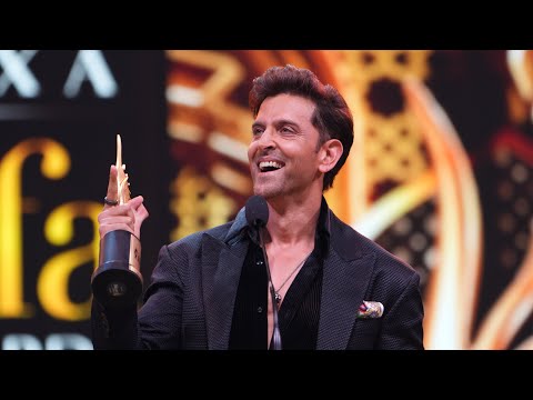 Hrithik Roshan at IIFA Awards 2023 Video | Abu Dhabi | Best Actor | Vikram Vedha