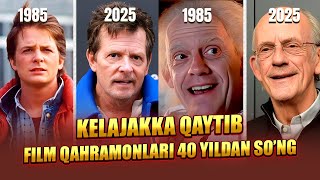 Kelajakka qaytib filmidagilar 40 yildan so'ng