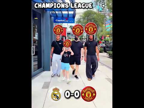 Real Madrid vs Manchester <strong>United</strong> <strong>UCL</strong> Prediction #usa