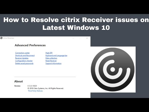 citrix receiver 4.12 for windows