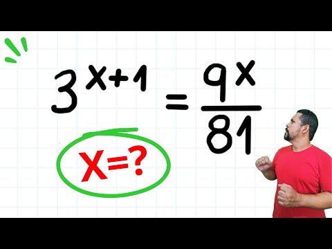 COMO RESOLVER essa Equação Exponencial