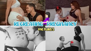 RECREATING PREGNANCY PICTURES 🤰🏻 (Jukilop) Kimberly Loaiza