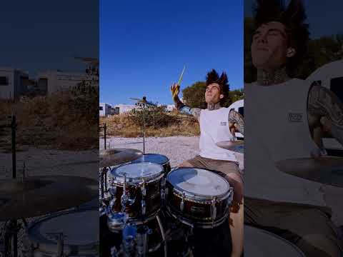 GIMMI GIMME GIMME DRUMCOVER WITH WATER  #drumcover