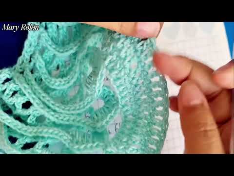 Aprende a Tejer Esta Blusa de Encaje a Crochet ¡Queda Hermosa!