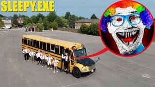 IF YOU EVER SEE SLEEPY.EXE SCHOOL BUS, DONT GO INSIDE! (CURSED)