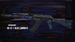 AK-47 Blue Laminate Gameplay