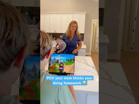 she doesn't know ๐ #funny #school #fortnite