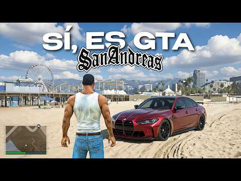 Converti GTA San Andreas en GTA 5 con Mods...
