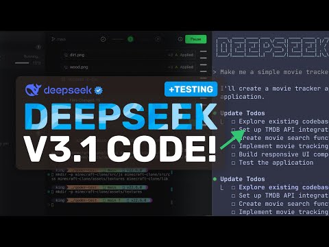 Deepseek V3.1 Code: This REALLY THROWS Claude Code into the TRASH! (+V3.1 Test Results)