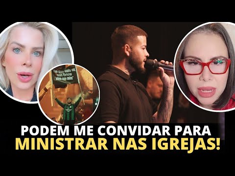 Jottapê canta em igreja- Sarah Sheeva e Karina Bacchi falam de convites a artistas recém-convertidos