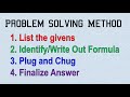Kinematic Equations and Variables