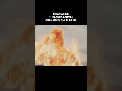 Human Torch Aura Farming #shorts #ytshorts