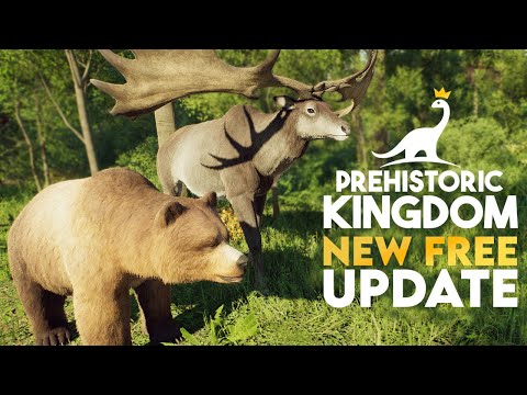 Cave Bears, Irish Elk & LOTS More! FREE Update! Prehistoric Kingdom Update 13