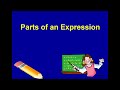 Exploring Parts of an Expression