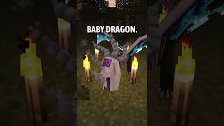 How to Train Your Dragon in Minecraft? 😱 #minecraft