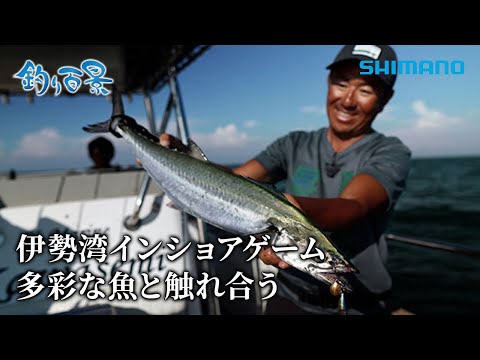 【釣り百景】#561 伊勢湾インショアゲーム 多彩な魚と触れ合う