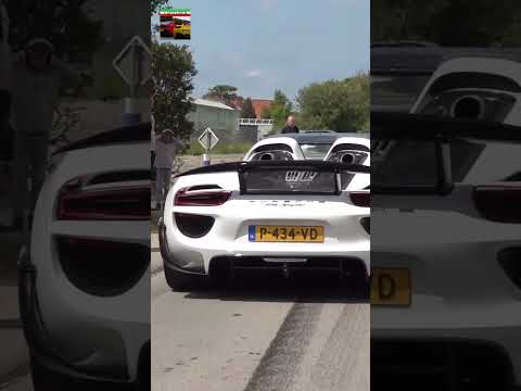 Porsche 918 Spyder & 991 GT2 RS Acceleration! 😮