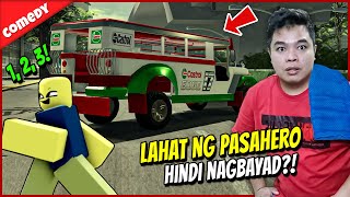 Jeep Driver Ako Pero Lahat Nag 1,2,3! - Jeepney Simulator ROBLOX