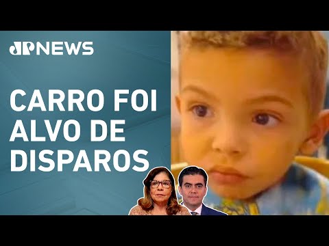 Menino de quatro anos morre após ser baleado no Rio de Janeiro; Dora Kramer e Vilela analisam