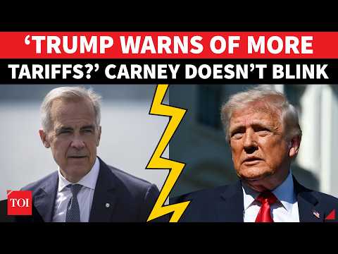 ‘WHAT CAN TRUMP DO - MORE TARIFFS?’: Mark Carney Dares U.S. As Canada-EU Threat Looms | Watch