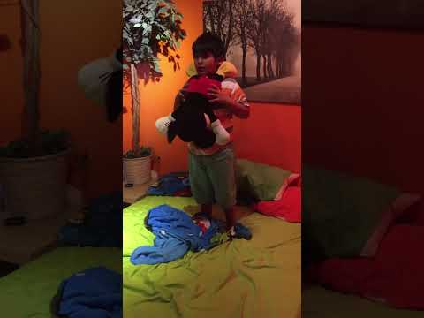 Mickey Mouse vs Benjamin my son Benji at 7 years old wrestling with Mickey Mouse.