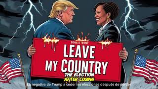 Leave my country | The election after losing |