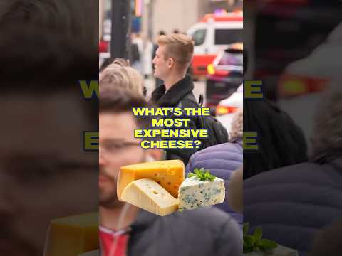 The MOST Expensive Cheese 🧀 #shorts