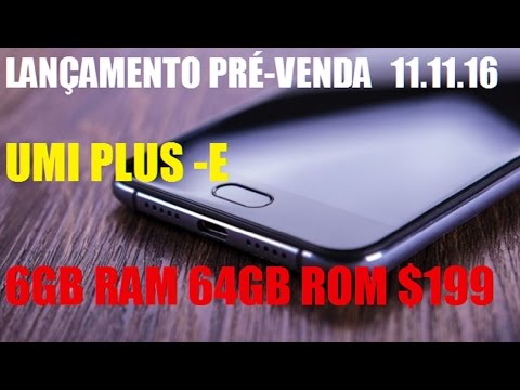 (PORTUGUESE) Novo Umi Plus E: 6gb RAM 64gb ROM por $199,00!