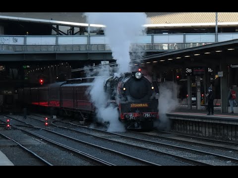 Steamrail Eureka Express 3 2023 at Southern Cross