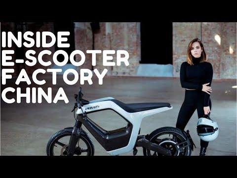 How E Scooters are Made | Manufacturing Tour from Factory Wuxi China