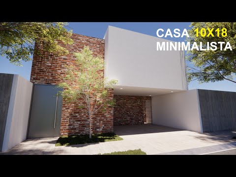 Diseño de casa minimalista: planta abierta para maximizar el espacio
