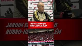 JARDIM RASGA ELOGIOS PARA A RECEPÇÃO DA TORCIDA DO FLAMENGO NO HOTEL E PELA FESTA NO MANGUEIRÃO!