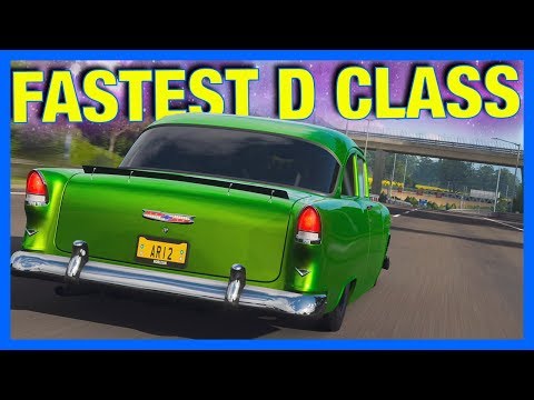 Forza Horizon 4 : FASTEST D CLASS CAR CHALLENGE!!