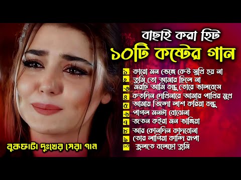 ২০২৫ সালের বাছাই করা হিট কষ্টের গান।Bengali Full Audio Album। Best 10 Sad Song। Audio Jukebox ।