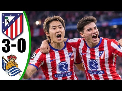 이강인 골 – <strong>아틀레티코</strong> 마드리드 <strong>대</strong> <strong>레알</strong> <strong>소시에다드</strong> 3-0 – 전체 골 및 하이라이트 – 2026년 9월 13일