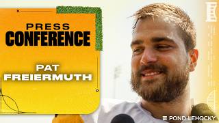 Pat Freiermuth Press Conference (September 3) | Pittsburgh Steelers