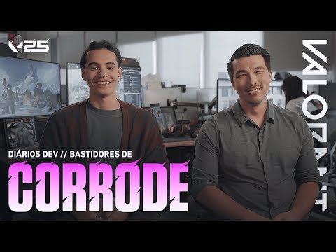 Bastidores de Corrode // Diários Dev – VALORANT