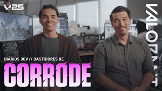 Bastidores de Corrode // Diários Dev – VALORANT