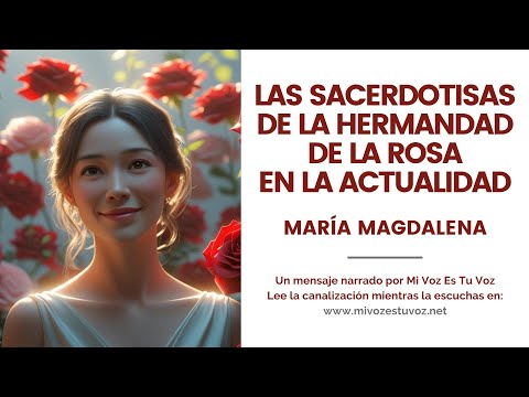 Ser una sacerdotisa de la Hermandad de la Rosa en esta época — Un mensaje canalizado de Mª Magdalena